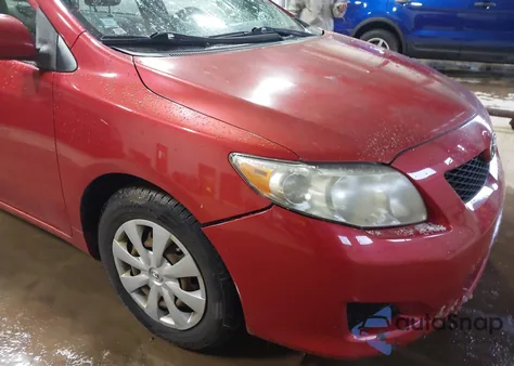 2009 Toyota Corolla Le из США, поврежденный, VIN JTDBL40E99J018586